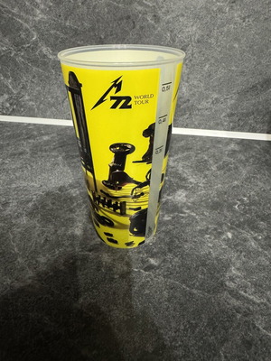 Metallica M72 Tour Beer Cup like new