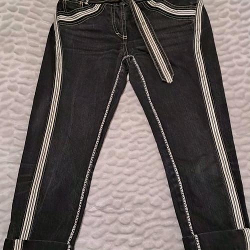 Just Cavalli Cropped denim skinny pants like new