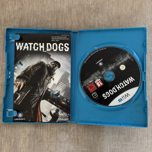 Watch Dogs Nintendo Wii U game used