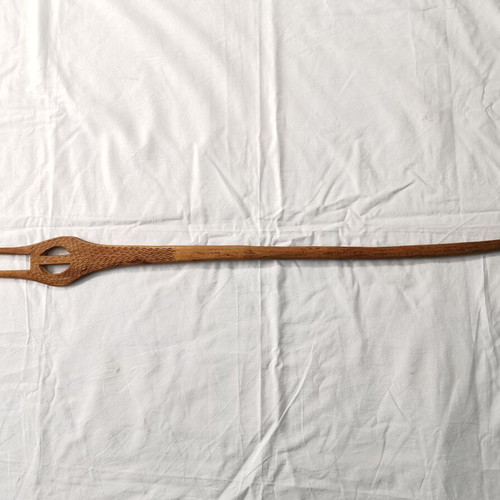 Wooden Small Spindle for Hair Twisting 1950s used