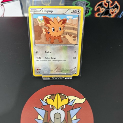 Pokemon Card Lillipup Dark Explorers Common 86/108 μεταχειρισμένο