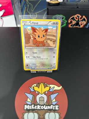 Pokemon Card Lillipup Dark Explorers Common 86/108 μεταχειρισμένο