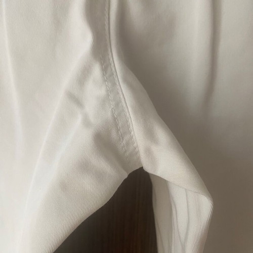 Calvin Klein jeans white wide-leg women's pants size M like new nautical style