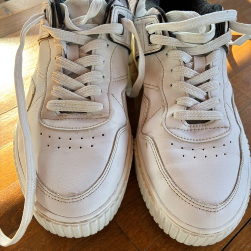 Zara sneakers size 41 used, white, comfortable for walking