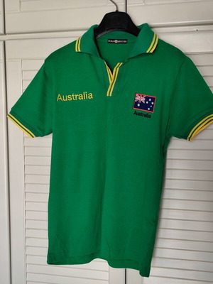 Australia polo μπλουζάκι μεταχειρισμένο, μέγεθος M, πράσινο