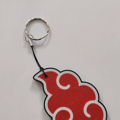 Naruto 3D Printed Keychain new