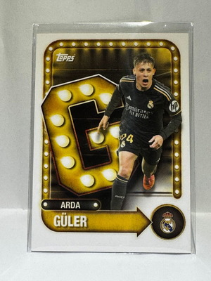 2025 Topps Real Madrid Collector Tin Arda Guler #25 new
