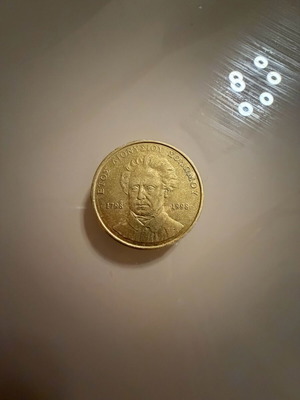 50 Drachma Coin 1998 like new, dedicated to Dionysios Solomos