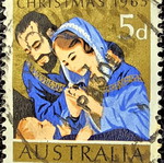 Australia 1965 Christmas stamp single set