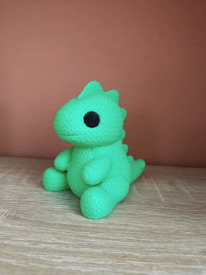 3D printed dinosaur figure new