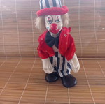 Porcelain decorative clown