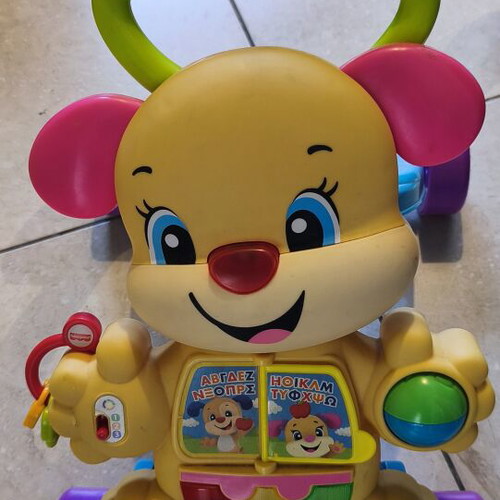 Children's Toy Car Used With New Batteries and Activities
