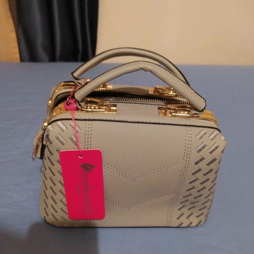 Handbag new, gray