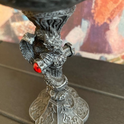 Dragon Goblet new handmade from Toledo Spain