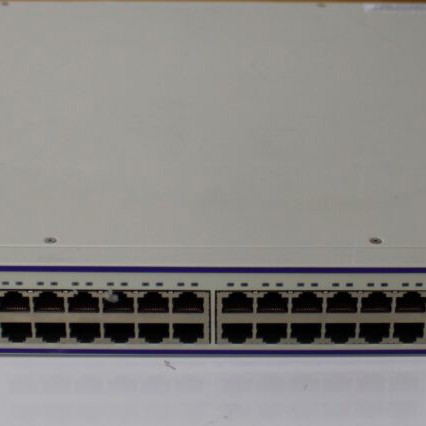 Alcatel-Lucent OmniSwitch 6450-P24 switch restored, PoE+