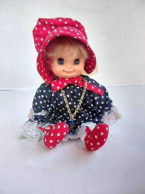 El Greco vintage doll 1980s with medallion