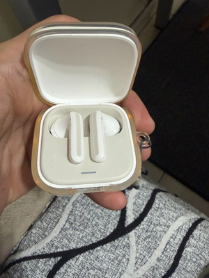 Redmi earbuds new with transparent protective case and cord