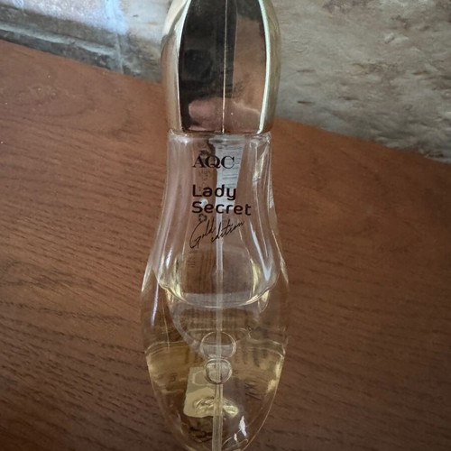 AQC Lady Secret perfume bottle decorative shoe design