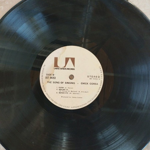 Chick Corea The Song Of Singing vinyl used, pop