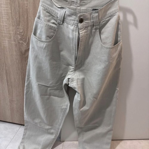 Beige wide mom fit jeans like new, size M 38 10
