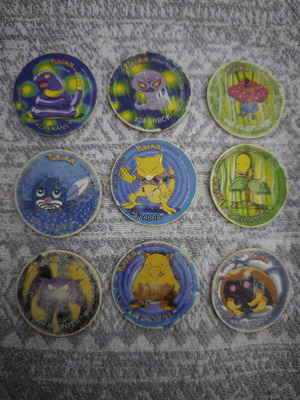 Pokemon collectible tags