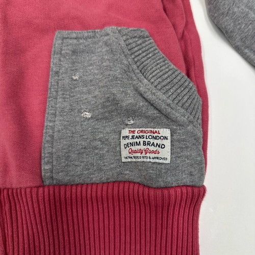 Pepe Jeans children's jacket size 4 years like new, red and grey