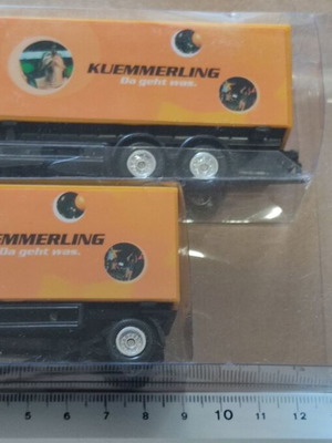Truck scale H0 new, advertising for models