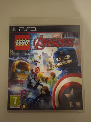Lego Marvel Avengers for PlayStation 3 used with original packaging