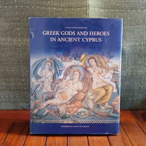Greek Gods And Heroes In Ancient Cyprus book like new, English edition