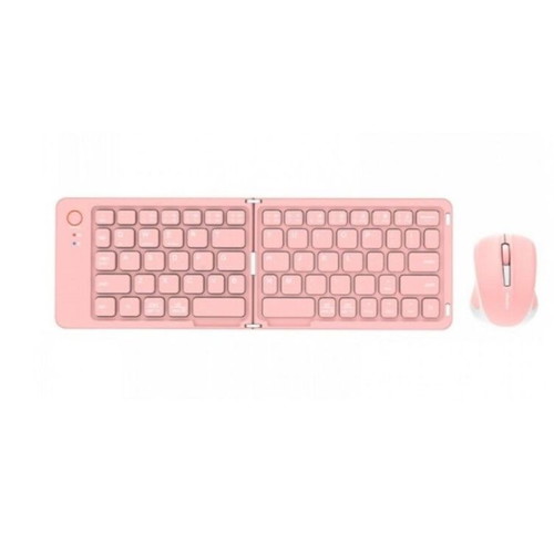 Meetion BTC001 Bluetooth Combo Pink new -7055