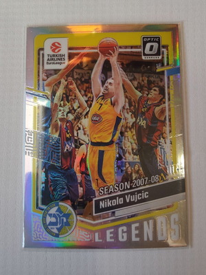 Κάρτα Nikola Vujcic Panini-Donruss Euroleague 2023-24 Legends Optic Holo καινούργιο