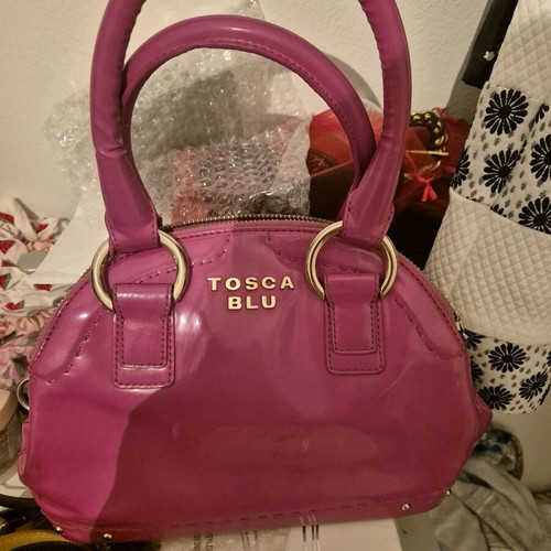Tosca blu handbag magenta like new
