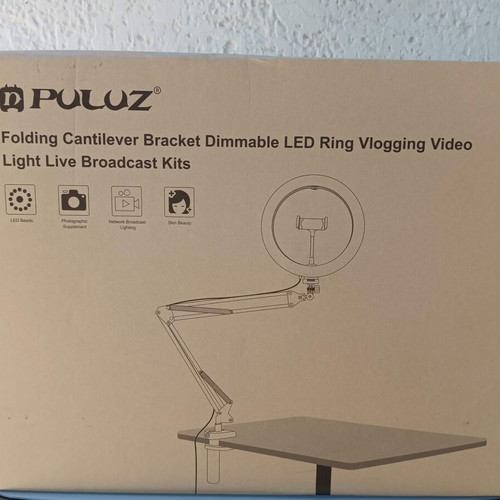 Photography Stand with LED Ring Light for Mobile Phones new
