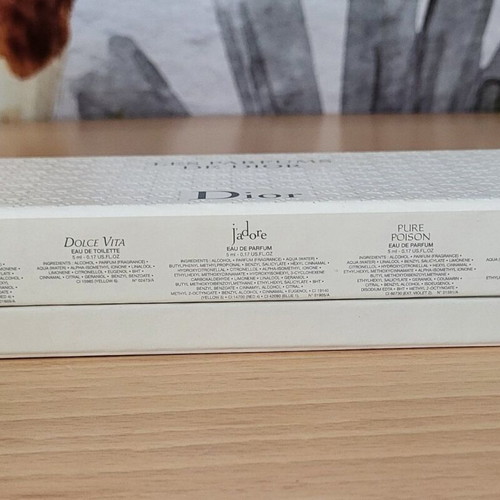 Dior set of 5 mini women's perfumes new