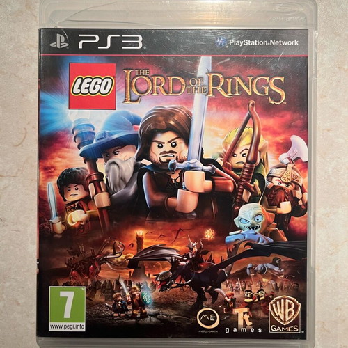 Lego Lord Of The Rings PlayStation 3 (PS3) like new with manual