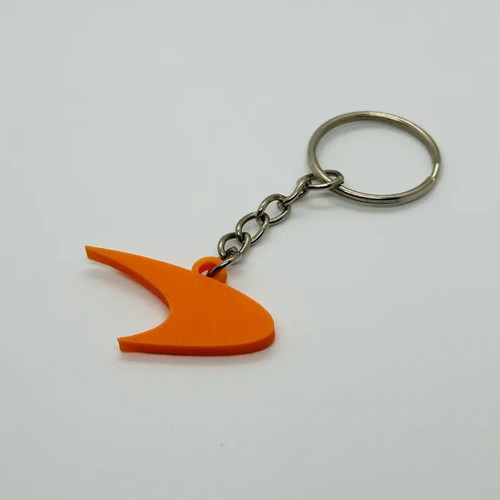 McLaren keychain orange made to order with chain