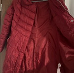 Burgundy jacket like new, size M/L, red