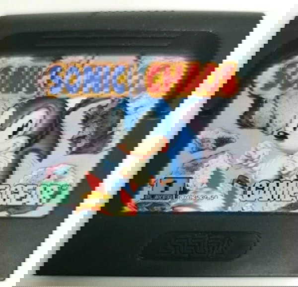 4 ΠΑΙΧΝΙΔΙΑ SEGA GAME GEAR ( SONIC CHAOS, DEEP DUCK TROUBLE, DR. ROBOTNIK'S MEAN BEAN MACHINE & SUPER COLUMNS )