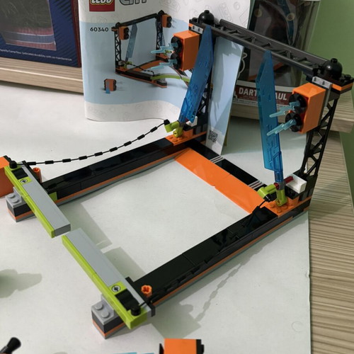 The Blade Stunt Challenge Lego City set like new, 150 pieces