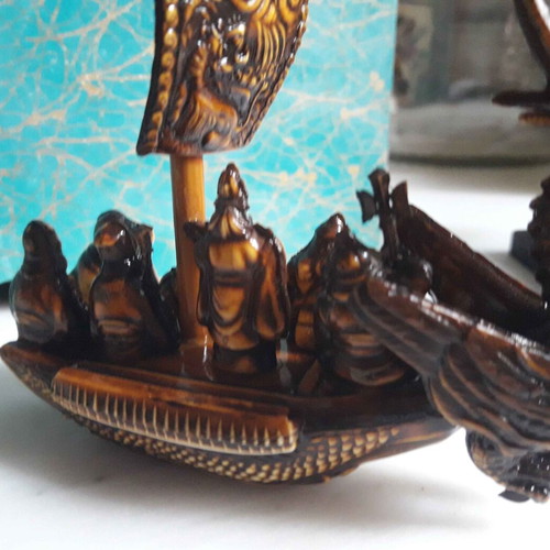 Chinese decorative dragon ship new