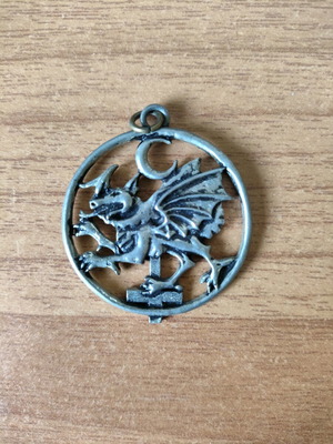 Κρεμαστό Cradle of Filth Dragon μεταχειρισμένο, ασημί