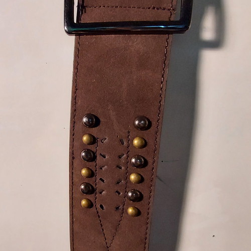 Three belts new with silver studs and stars
