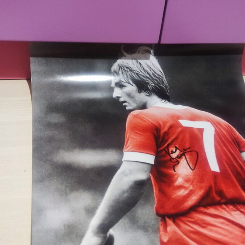 Kenny Dalglish Signed Collectible Photo Liverpool Legend