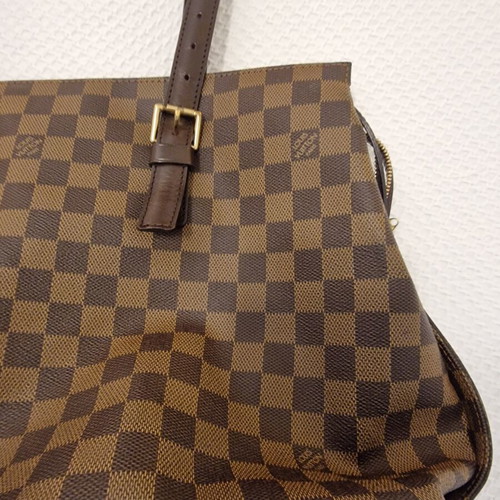 Louis Vuitton Chelsea shoulder bag like new, Damier ébène brown