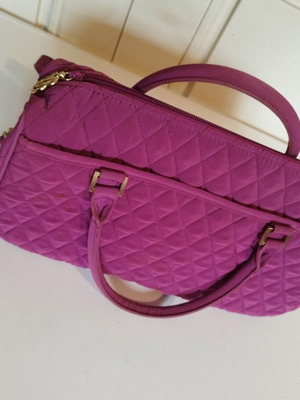Vera Bradley quilted bag fuchsia like new