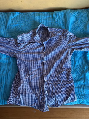 Mexx blue striped shirt used, XL size