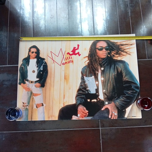 Milli Vanilli poster new, 84x60 cm