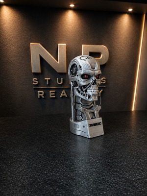 Terminator T-800 3D Print φιγούρα 20cm ύψος Καινούργιο