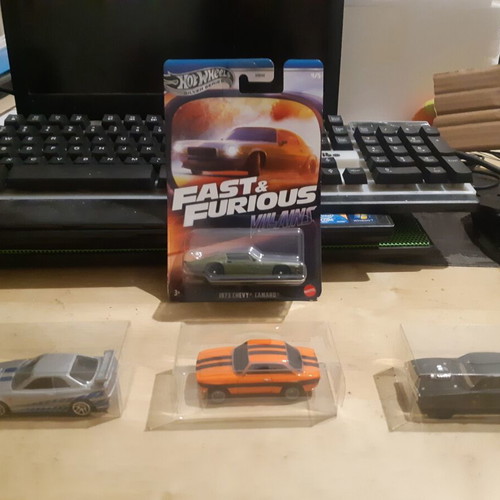 Hot Wheels Fast & Furious car set with 4 models
