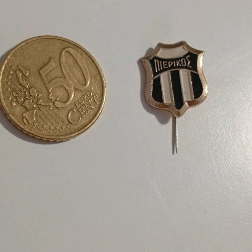 Pierikos collectible badge like new, authentic
